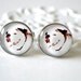 Pet Cufflinks / Custom Photo Keepsake gift / Wedding day cuff links for the groom or one you has lost a pet