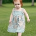 Apron Knot Dress Sewing PDF Pattern Sizes 3m - Girls 8 INSTANT DOWNLOAD