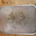 Industrial InSight Light for wall --- If Not Now When --- Repurposed from Aluminum Vintage Italian Baking Pan --- Medium