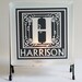 Personalized Monogram and Family Name Light