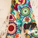 DSLR Camera Strap Cover- lens cap pocket and padding included- Turquoise/ Blue Bright Pattern