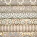 Baby Bedding Crib Quilt and Crib Skirt  Grey and  White Pink BlueToddler Blanket Set