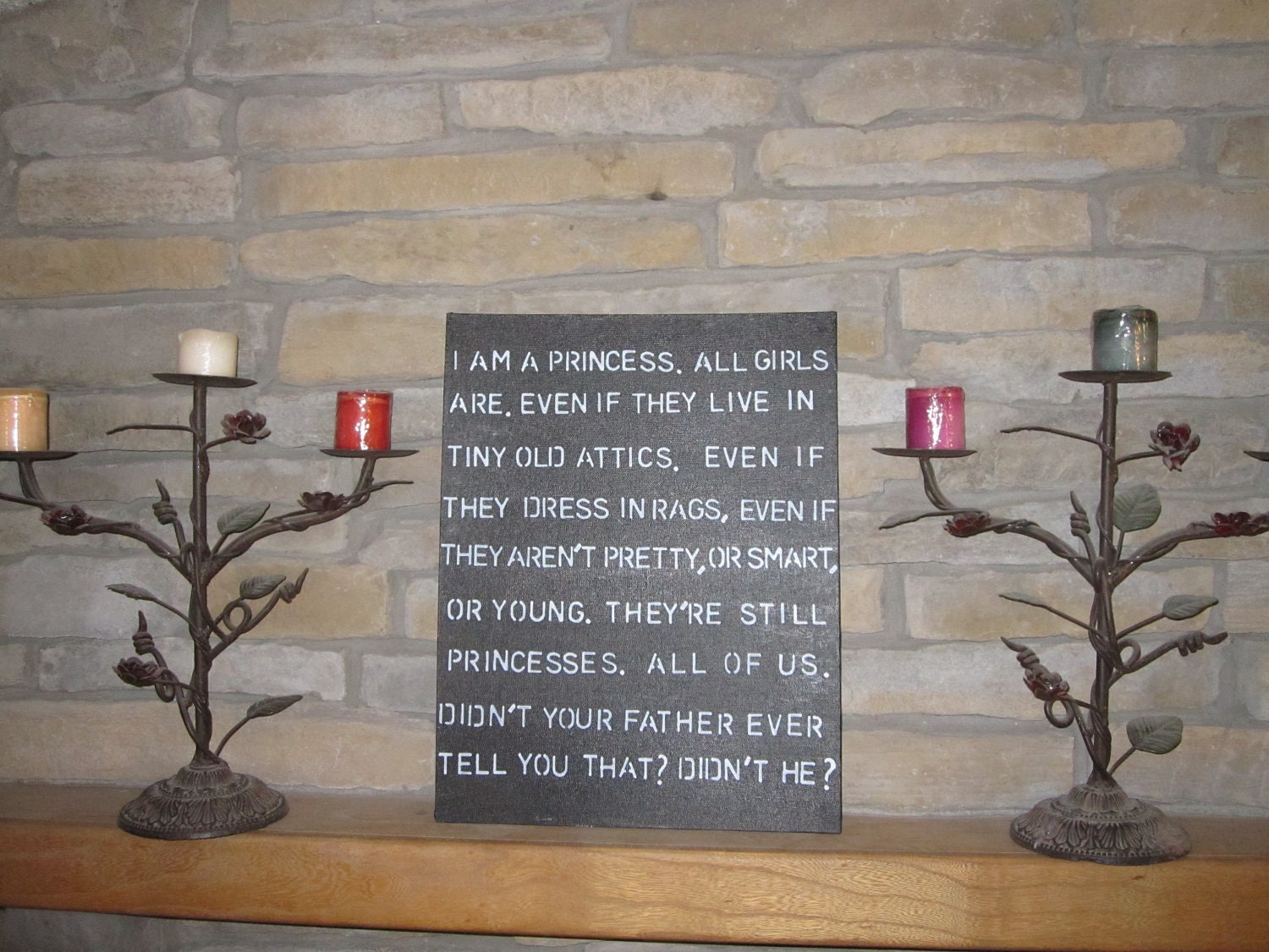 Princess Quote Sign
