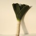 Leek Vegetable Play Kitchen Food Toy Amigurumi Kawaii CROCHET PATTERN No.35