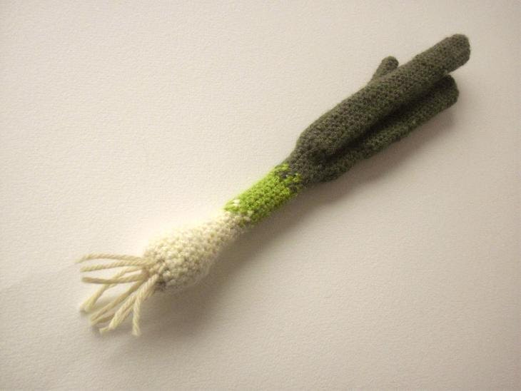 Spring Onion - Scallion - Green Onion - Shallots - Toy Food - Play Kitchen - Amigurumi - Kawaii - CROCHET PATTERN No.37