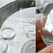 Mid Century Silver Rimmed Bowl and Glasses