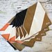 Vintage Vera Neumann Retro Napkins - Set of 7