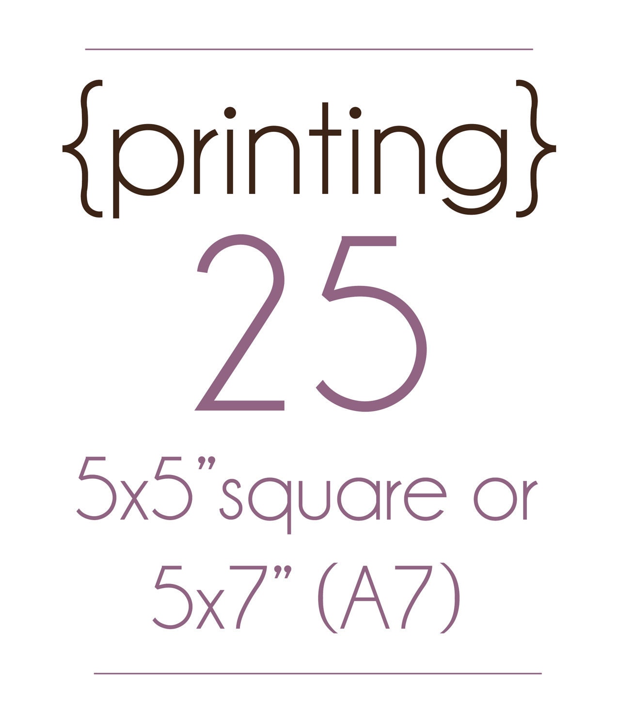 25 Professionally Printed Custom Party Invitations, Cards or Announcements 5x7 or 5x5" Printing for Any digibuddha Invitation Design