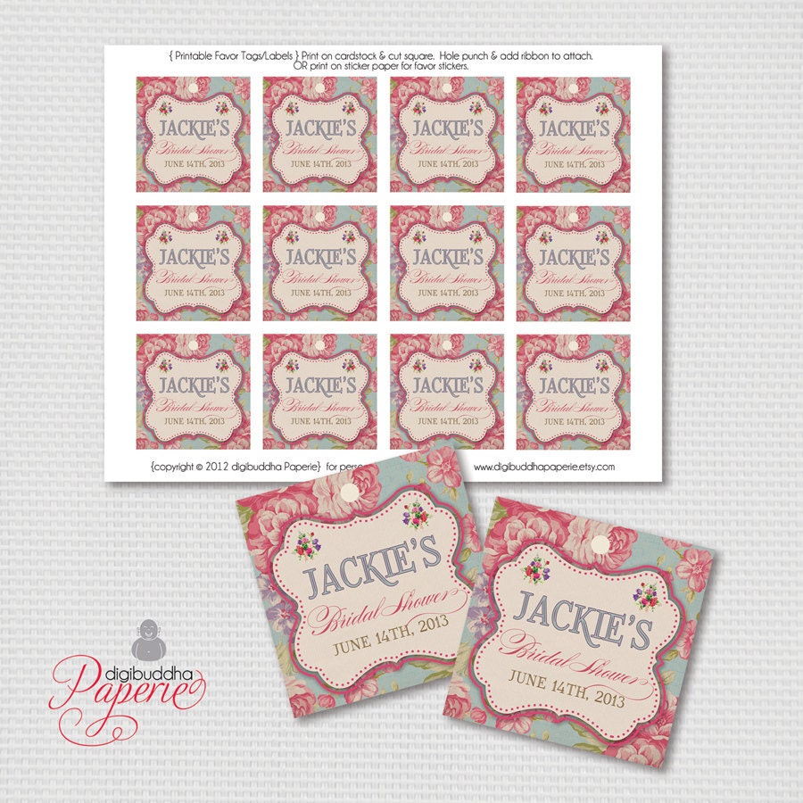 Table Numbers Printable Set of 15 Bridal Shower Table Numbers 5x7 Signs Wedding Table Numbers Wedding Reception - Jackie Collection
