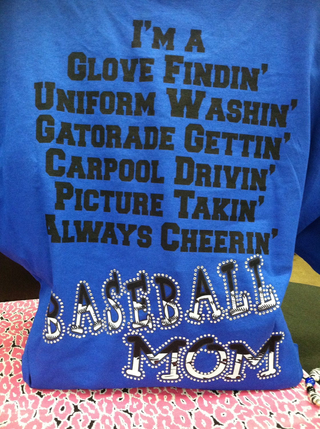 Baseball/Softball Mom Shirt (Unisex) size smal-xl