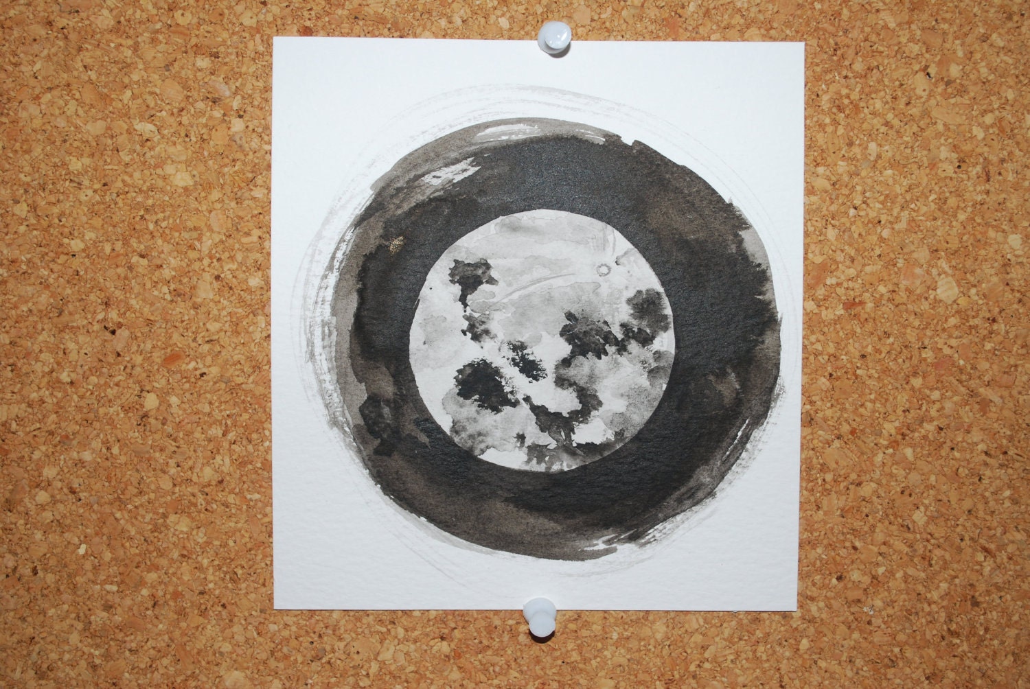 The Moon Original Illustration