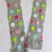 Colorful Polka Dot Leg Warmers
