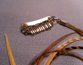 Add On, Make Your Hair Feathers a Clip, Weft, Wig, CLIP ONLY