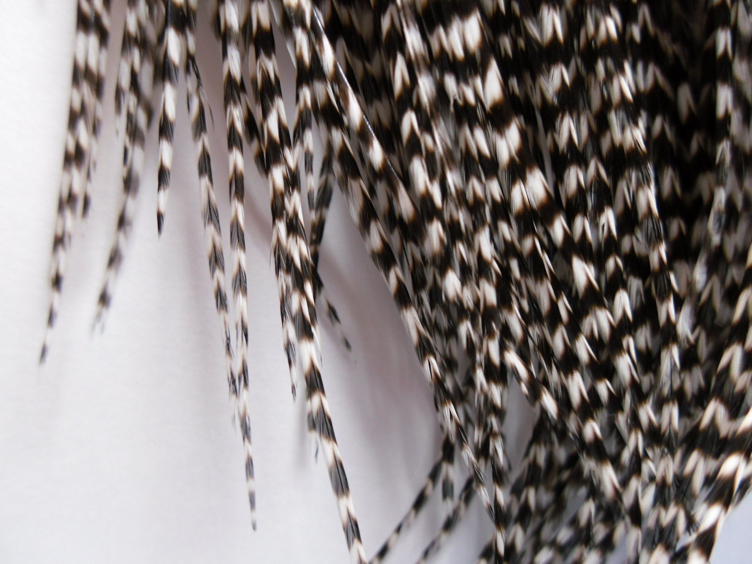 Long Grizzly Feathers, Rooster Feathers for Hair Feather Extensions, Qty3
