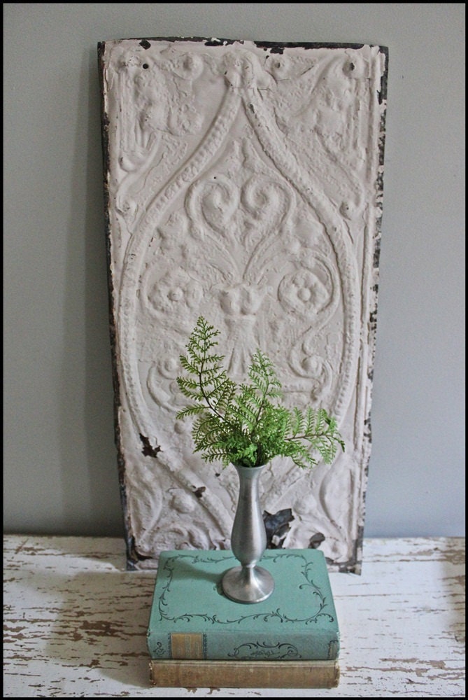 White Ceiling Tin-TREASURY ITEM