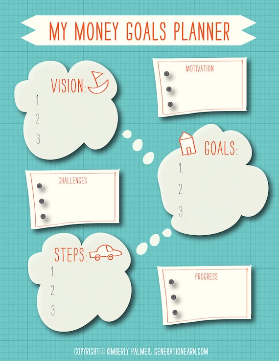Money Goals Planner (printable)