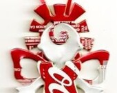 ANGEL 3D ORNAMENT from recycled can