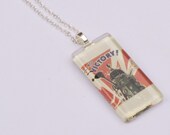 Doctor Who Jewelry, Dalek Victory Pendant Necklace, Doctor Who Jewelry Photo Pendant Exterminate, Doctor Who Jewelry, Dalek WW II Poster