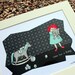 Original art illustrative print, Hug time (10" x 12")