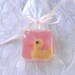 Pink Baby Shower Ducky Soap Favors