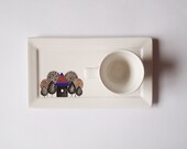 Modern house in the woods - Individual espresso coffee set
