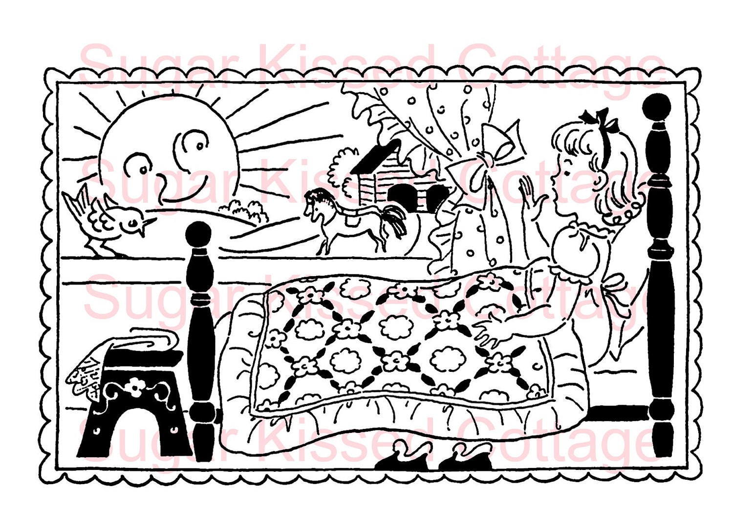 Digital Stamp - Good Morning