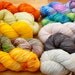 Sale 15% Off - SoHo Dk Yarn - BLUEBERRY - (Superwash Merino Single-Ply Yarn) - Dk Weight - Hand Dyed, One of a Kind - 240yds/100g
