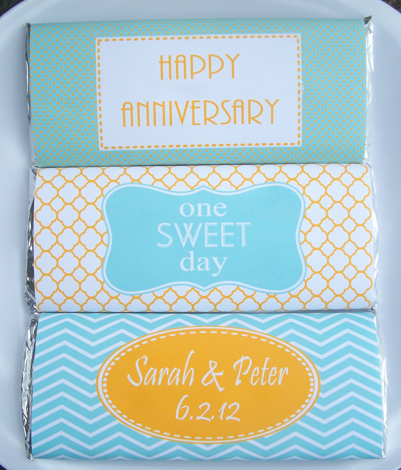 Chocolate Bar Wraps - Wrappers - Labels Printable, Fully Personalized and Customized
