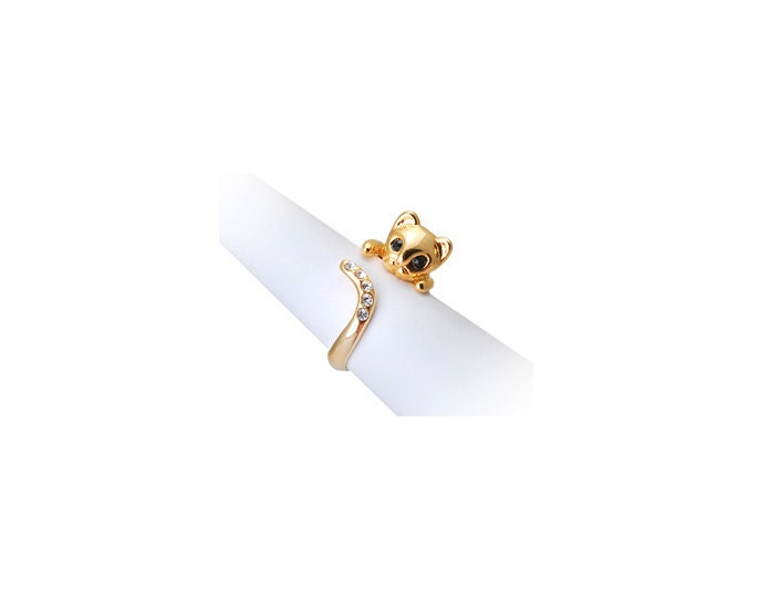 This Week ONLY - Till Stock last - Buy 2 Get 1 Free & 15% Coupon Code for all Shops items  - Beautiful Swarovski Crystal Cat Ring