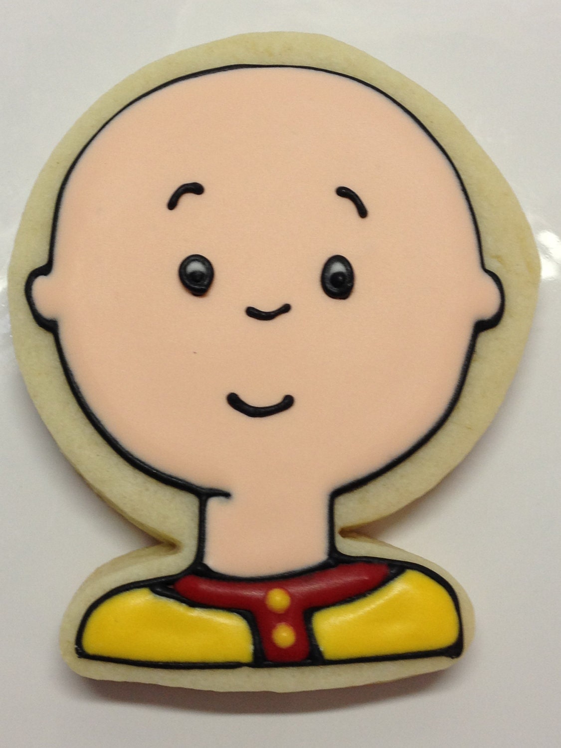 Caillou Inspired Cookies
