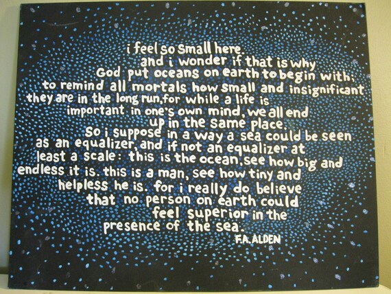 Oceans - Large Canvas