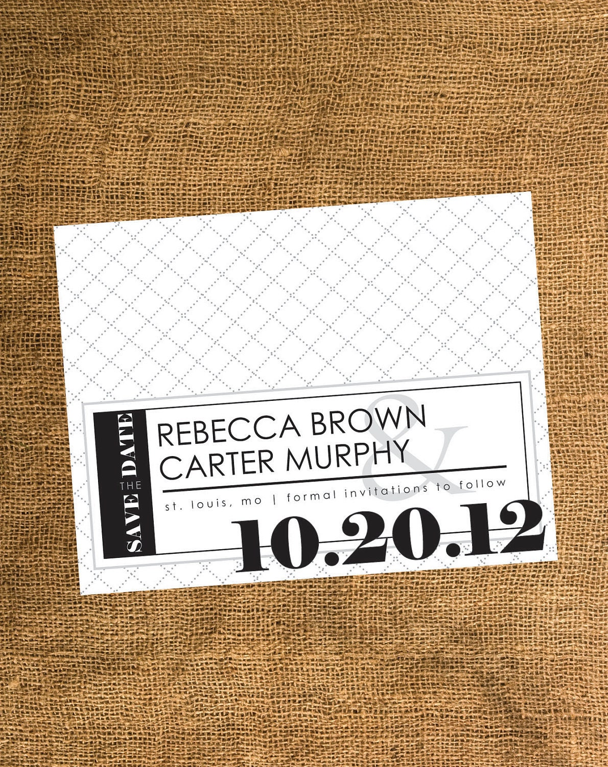PRINTABLE Save the Date Cards - Any Color