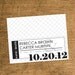 PRINTABLE Save the Date Cards - Any Color