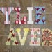 SALE.. FREE ribbon and light switch cover with purchase
