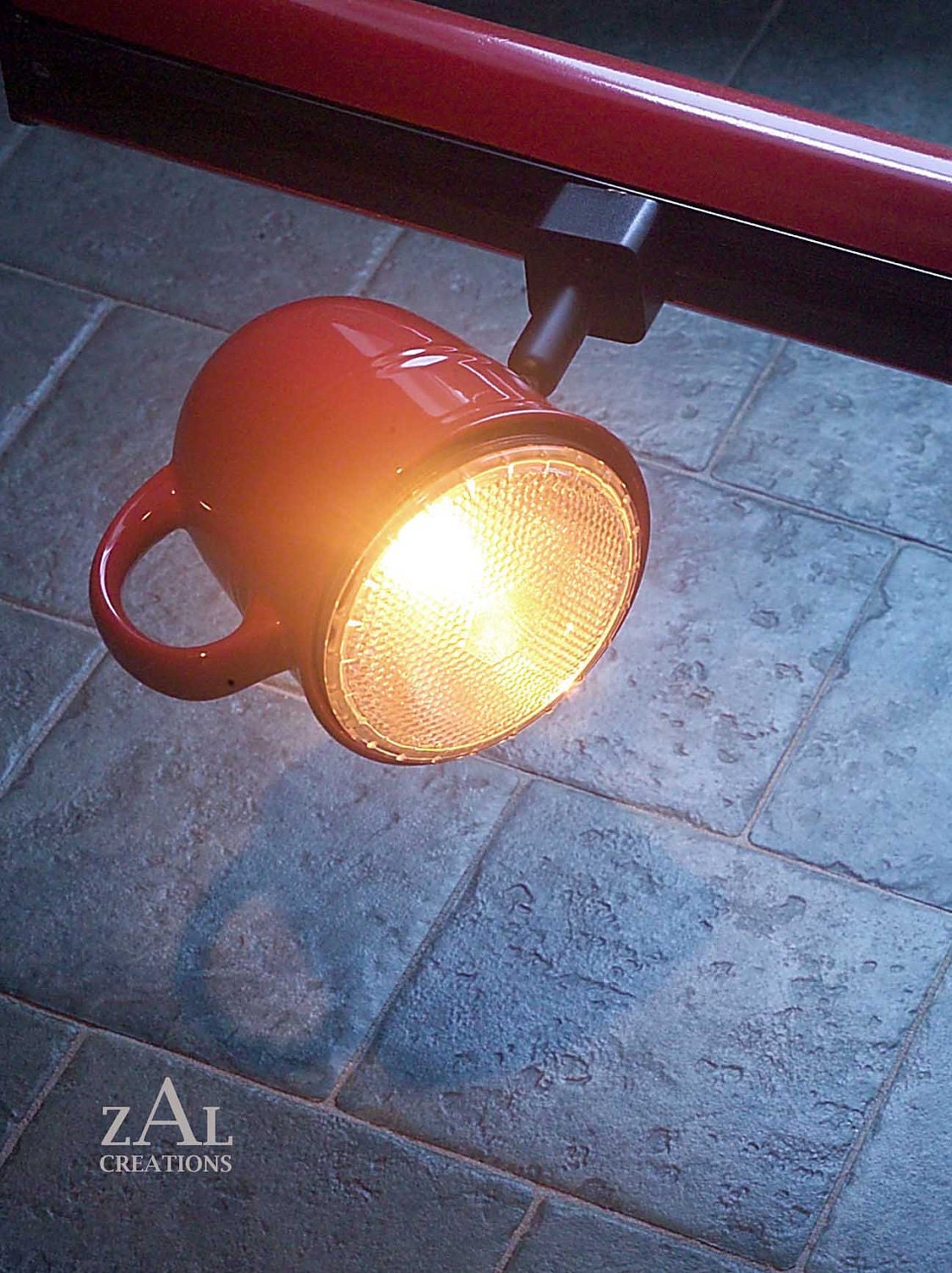 Coffee mug Track Light / Track head. Cup