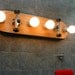 Skateboard  Bathroom Vanity Lighting Fixture. Wall lamp. 31"