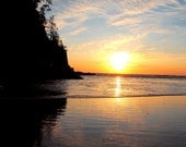 Sunset on the Oregon Coast - an 8x12 print