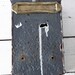 ORIGINAL French  Cast iron  art deco MAILBOX 1900  with its original antique key