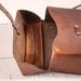 Vintage SWISS real LEATHER CARTOUCHIERE with Edelweiss