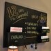 ON SALE Mail Organizer chalkboard medium wall mounted pockets and hooks
