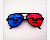 Hand Drawn Shades (3D shadesmo) - colorful sunglasses for fun costume, party decoration and special occasions (Ship on 26 Nov onwards)