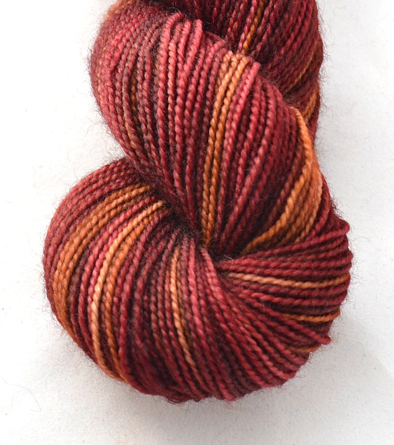 Fingering Weight, "Stay Warm" Merino Wool Superwash Yarn, 4 oz, machine washable yarn