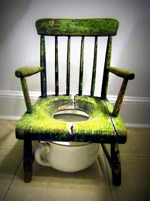Vintage Children's Potty Training Chair