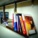 Vintage 8' 8 1/2" Wooden Ladder Bookshelf with Metal Strap