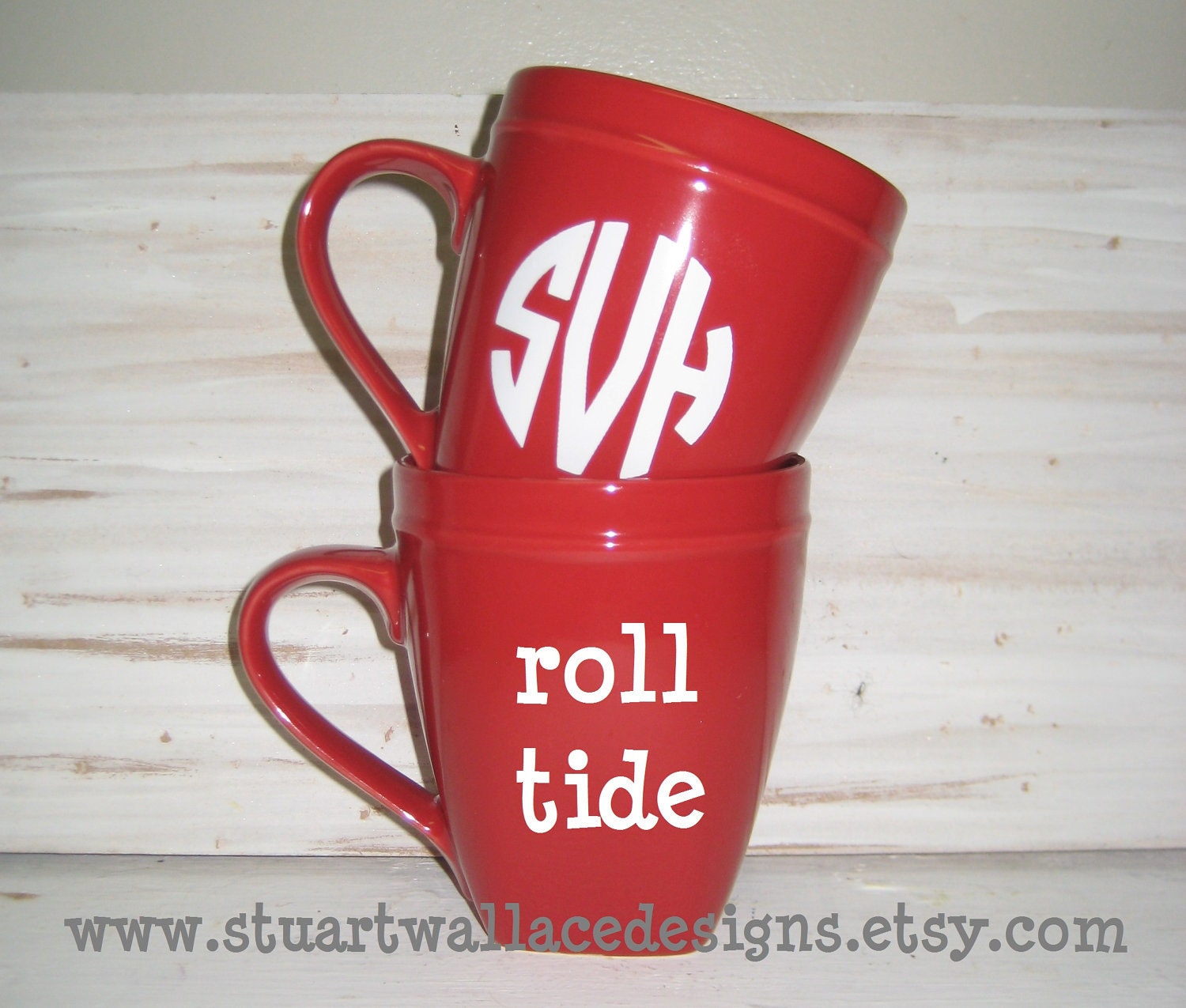 Custom / Personalized / Monogrammed Coffee Mug, Christmas Gift