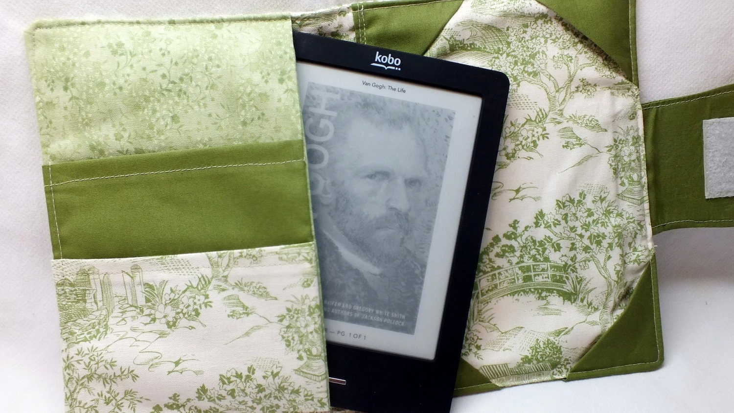 iPad Mini Kindle Paperwhite, TOILE Green eReader Cover Kindle Touch, Nook Cover, Kobo Cover, Kindle Fire Cover, Kindle Touch, Nexus 7