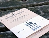 ECO Friendly Wedding Menu // Professionally Worded // Custom Designed // Sample // Refundable