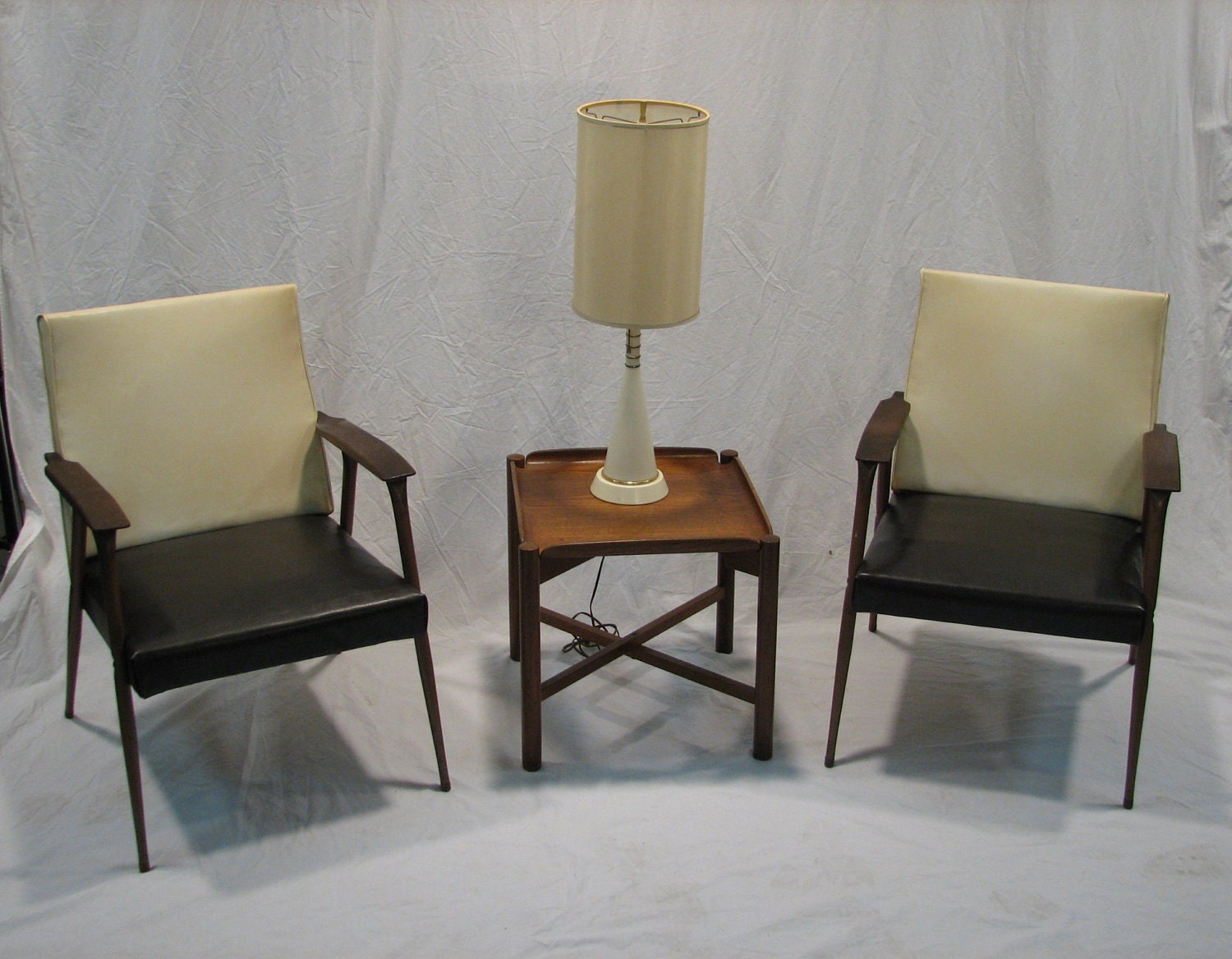 Mid Century Modern Dick Van Dyke chairs 1960's