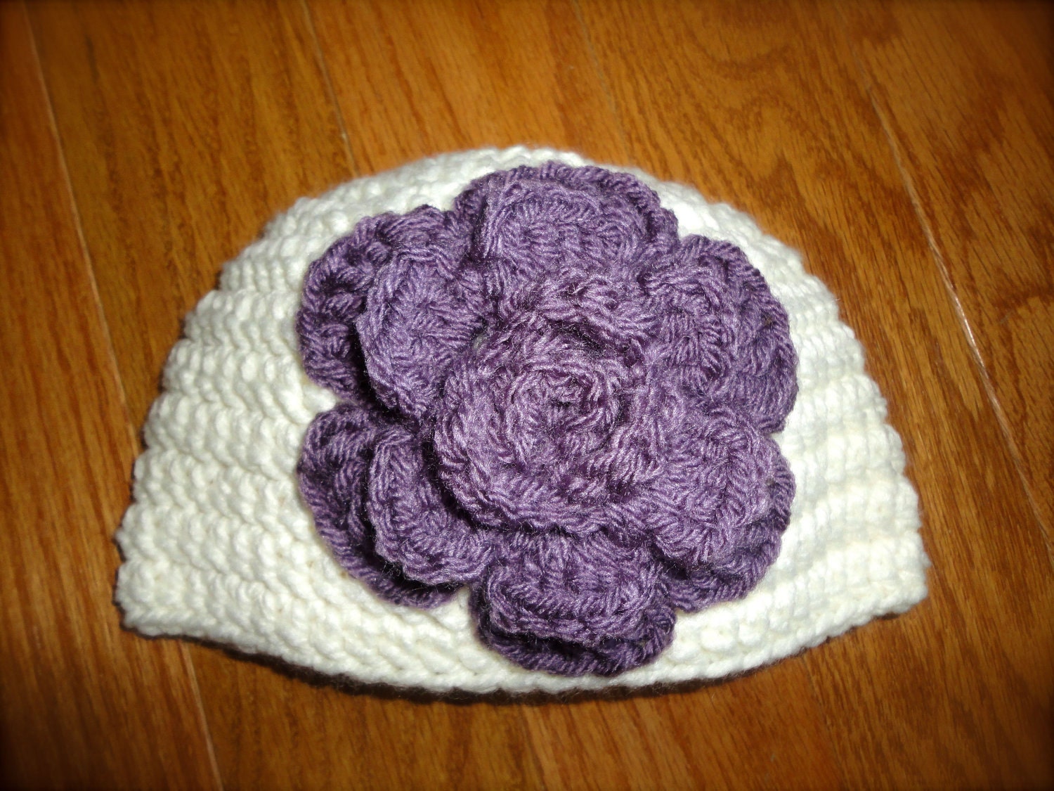 Leia Flower Baby Girl Hat