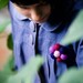 Purple Flower Brooch - Violet brooch in violet/purple shades